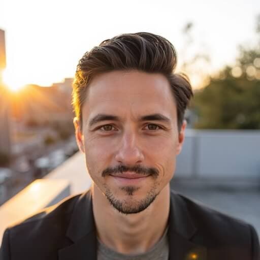 Studio-quality AI portrait